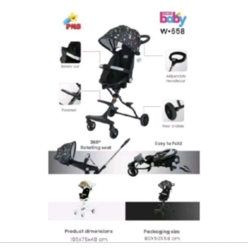STROLLER BABY | STROLLER BABY PMB (W-658 IORA)