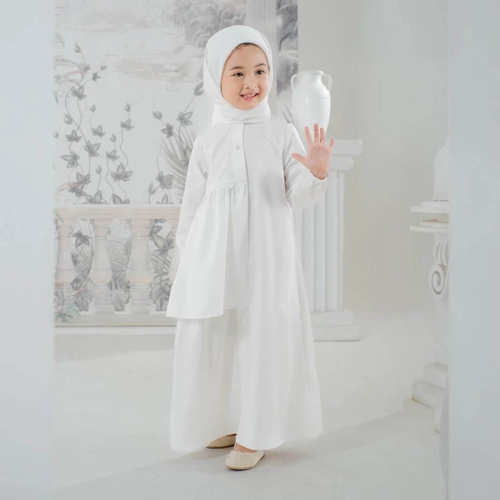 MIZUNA DRESS GIRL ZOYA - Gamis Muslimah Anak perempuan