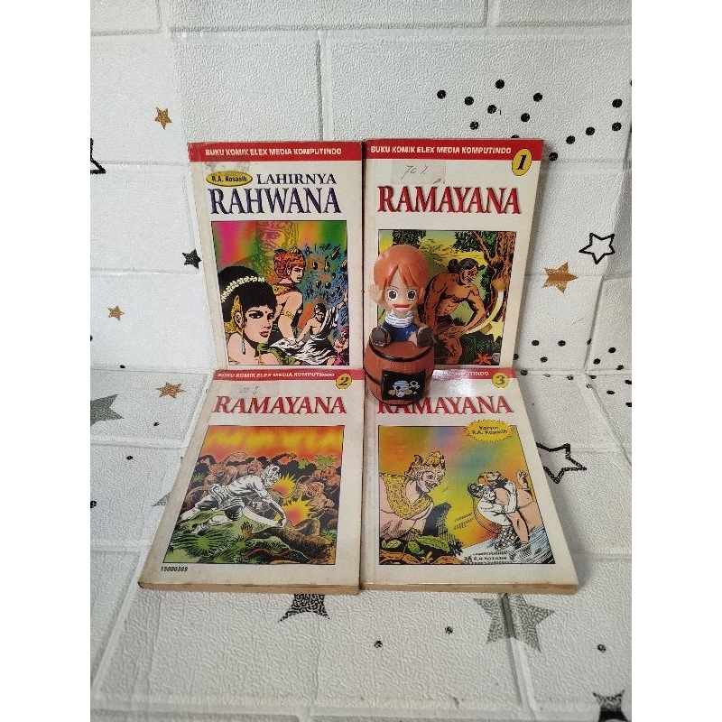 Komik Ramayana 1-3 dan Lahirnya Rahwana set ke-2