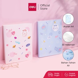 

Deli Display Book Fashion, Tas Dalam Transparan A4, 30 Halaman PP shell 72493