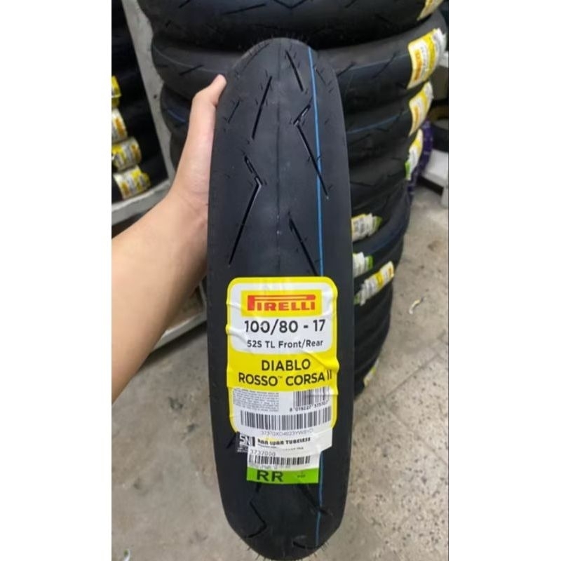 PIRELLI DIABLO CORSA II 100/80-17 | BAN PIRELLI CORSA 2 100/80-17 SOFT COMPUND FOR RACE