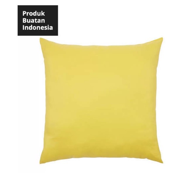 304.135.94 TREVNAD Bantal kursi, Kuning, 50x50 cm