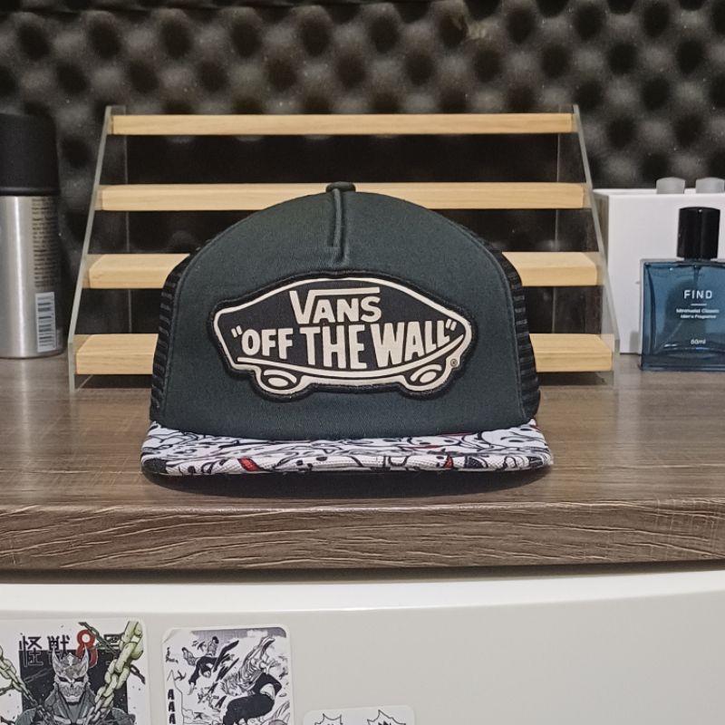 topi snapback trucker vintage vans second