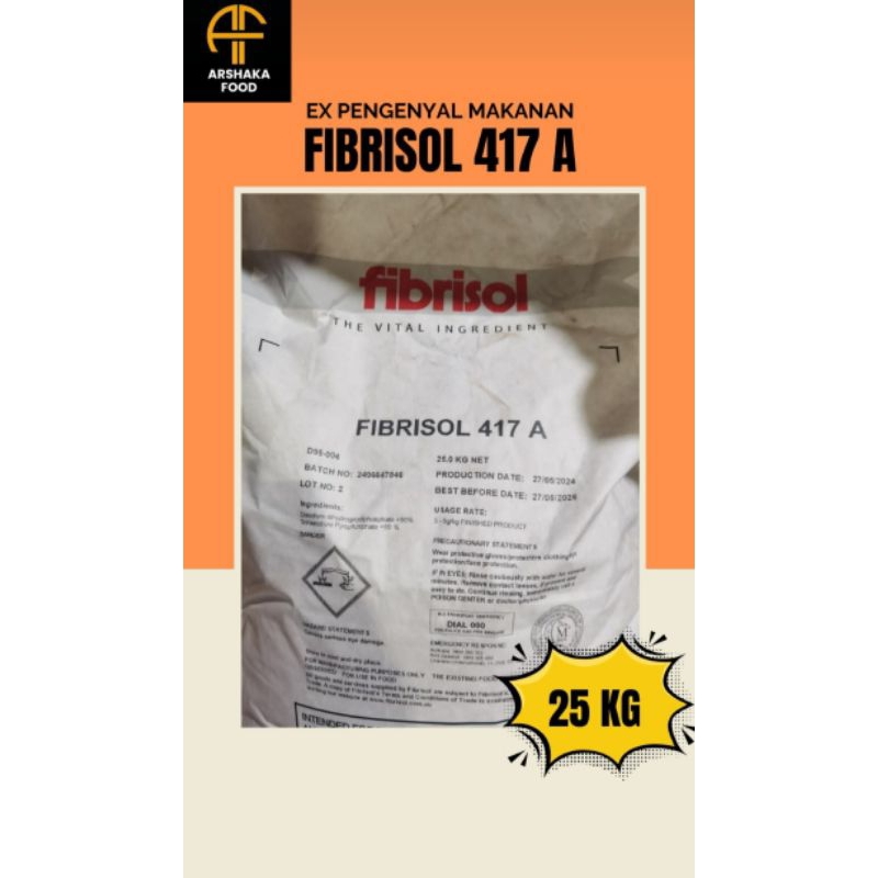 

FIBRISOL 417 A - PENGENYAL MAKANAN - 25KG