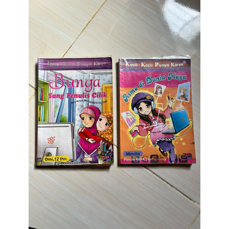 Preloved Novel - Paket Bundling Novel Anak KKPK