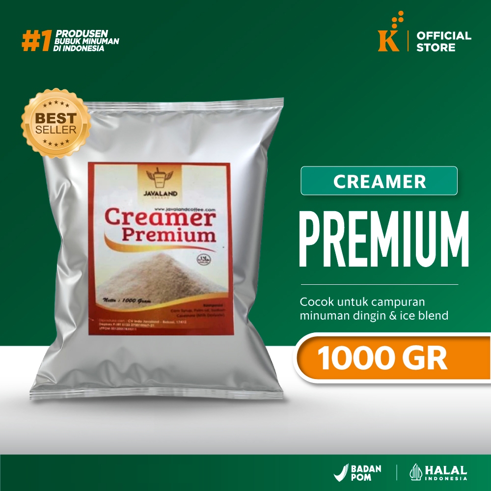 

Topping Bubuk Creamer PREMIUM Javaland 1 kg