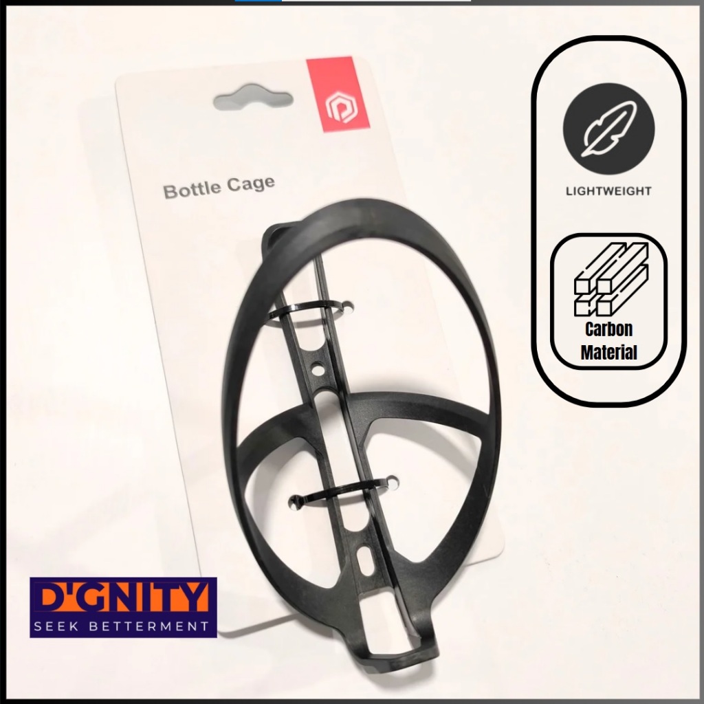 Tempat Botol / Bottle Cage Sepeda Carbon Polygon (BC-01) Carbon untuk MTB Road Bike