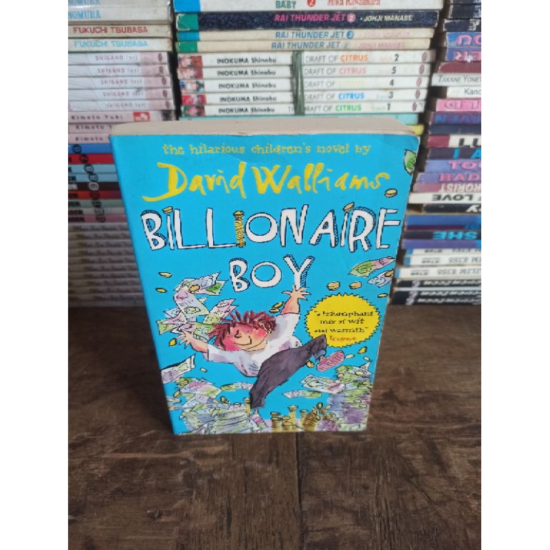 Novel impor -  BILLIONAIRE BOY (bekas baca)