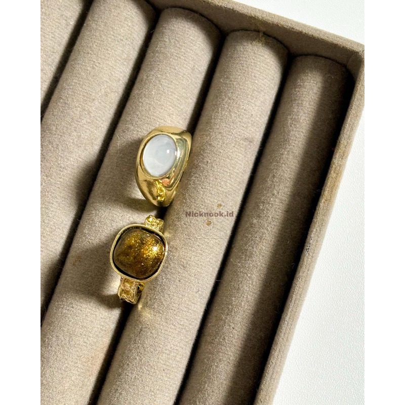 cincin one set fashion aksesoris korea titanium | one set rings F76