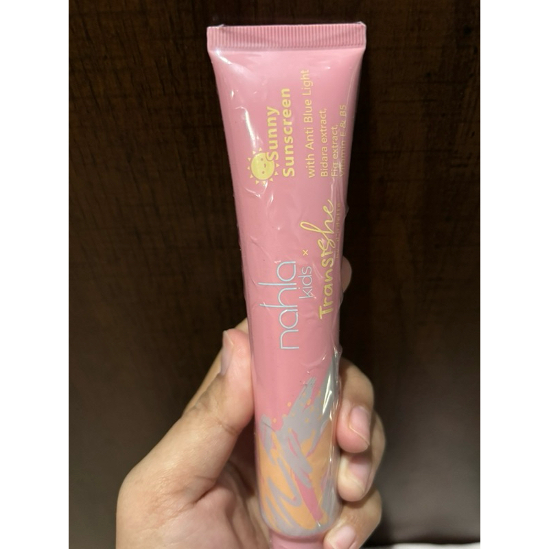 Nahla kids transishe sunny sunscreen spf 30 pa+++ skincare anak abg remaja SD