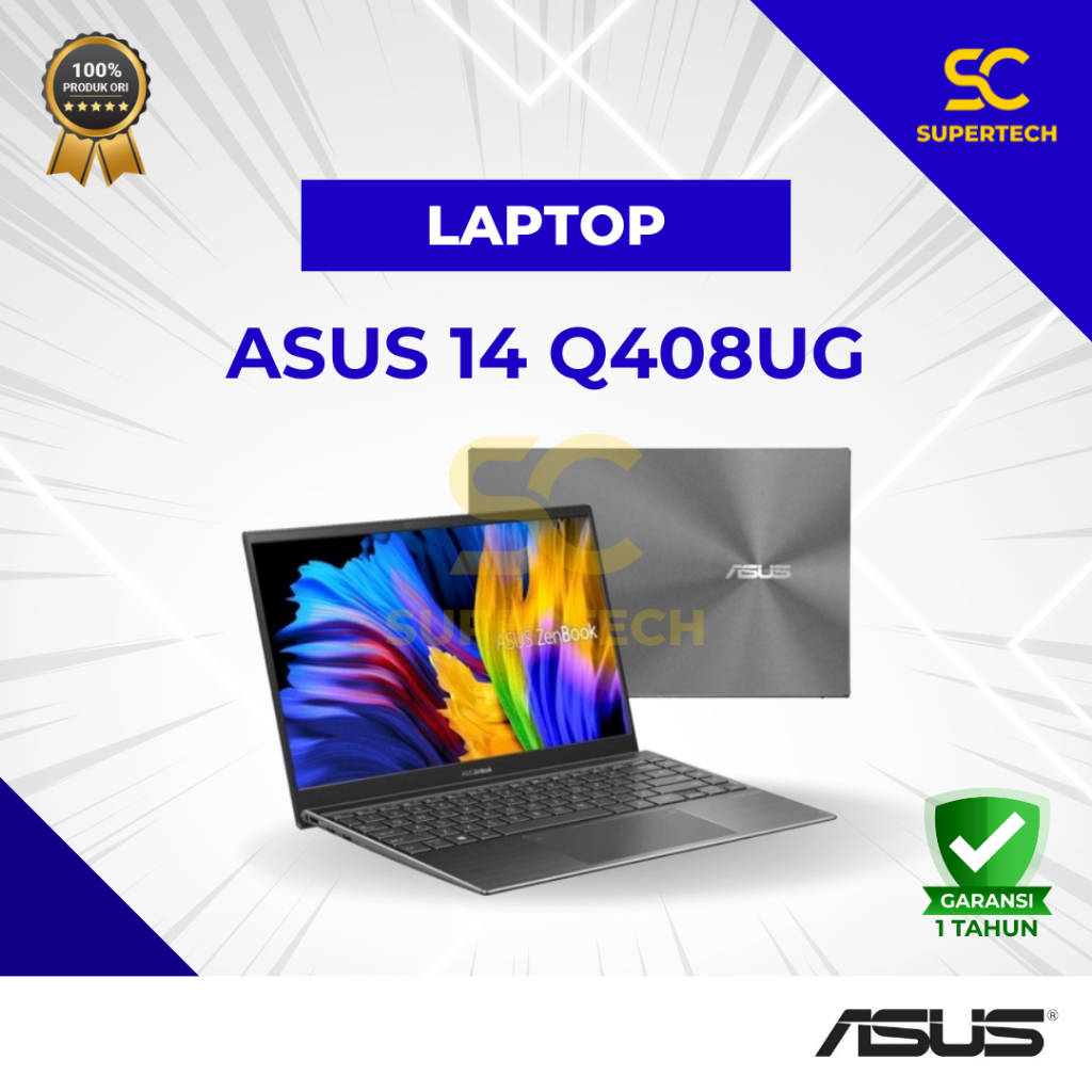 ASUS ZENBOOK 14 Q408UG Ryzen 5 5500U 8GB 512ssd MX450 W11 14FHD
