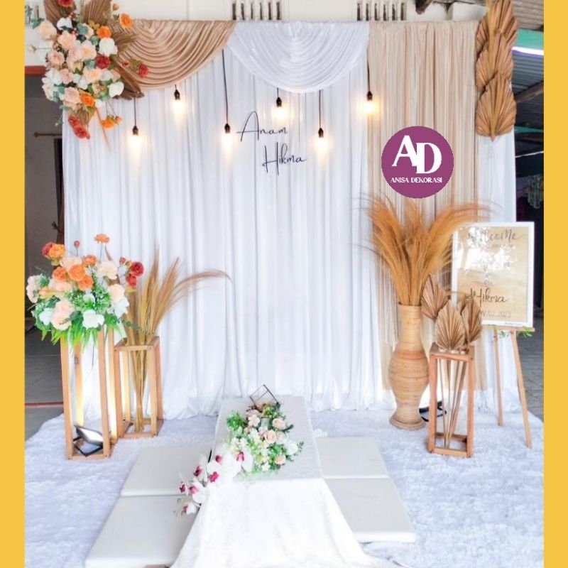PAKET DEKORASI LAMARAN ELEGAN