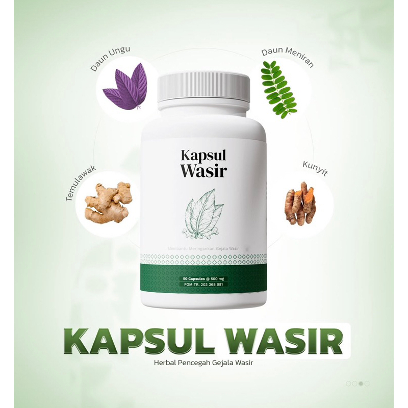kapsul wasir | ambiyen | herbal