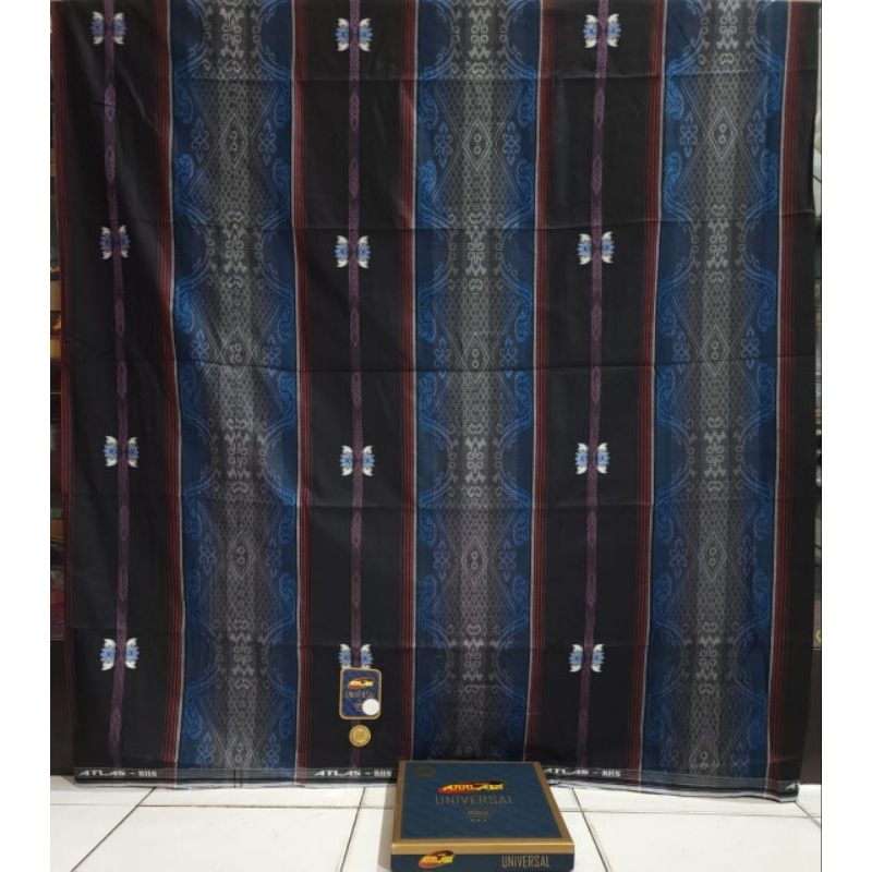 Sarung ATLAS UNIVERSAL Motif JACQUARD SONGKET GOLD