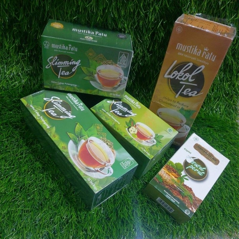 

Mustika Ratu Slimming Tea slimming gel Series | lokol tea teh untuk kolesterol