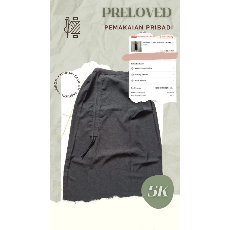 Rok Hitam Serut Ceruty