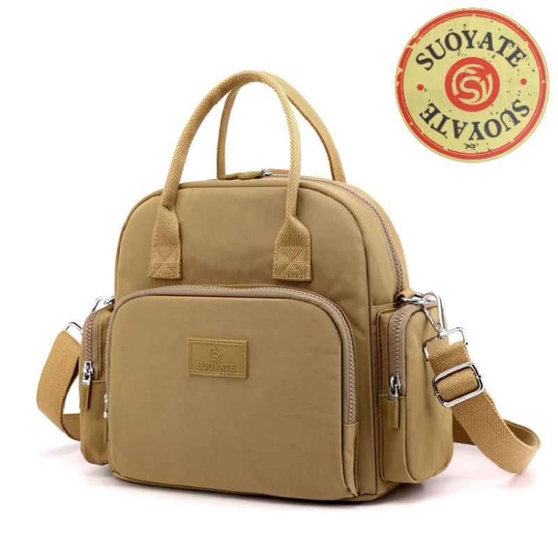 SUOYATE 283   - TAS 3 IN 1 TAS SELEMPANG & RANSEL FASHION WANITA ANTIAIR