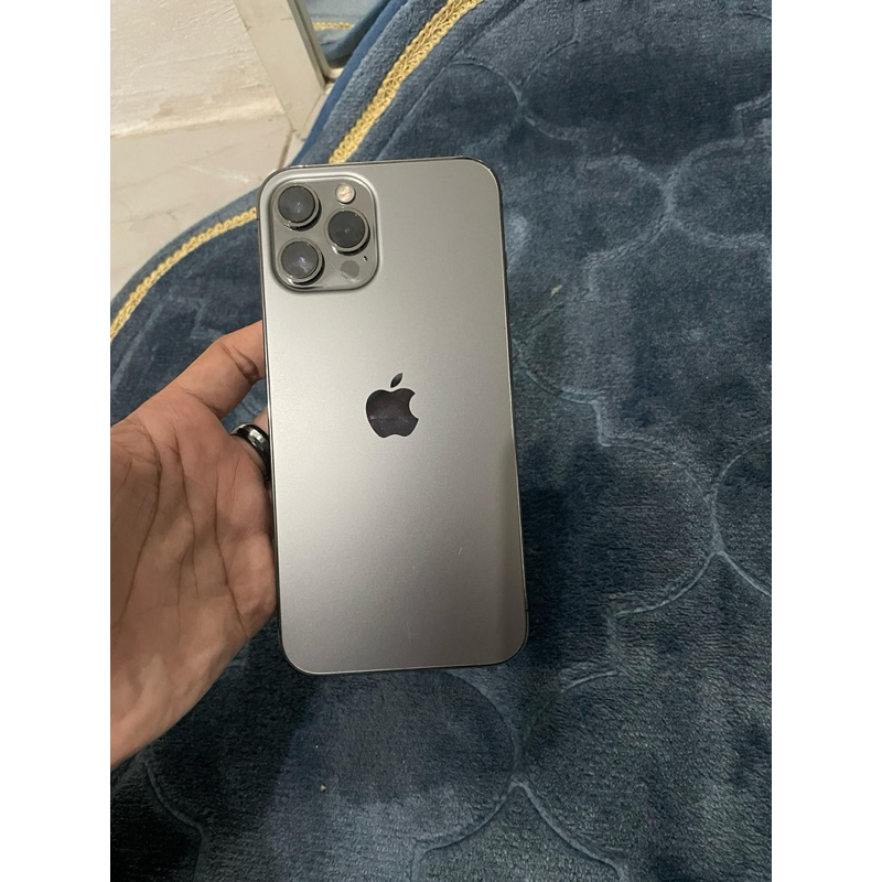 iphone 12 promax ex ibox kondisi seperti baru jaringan permanen 100% mulus bh 93%