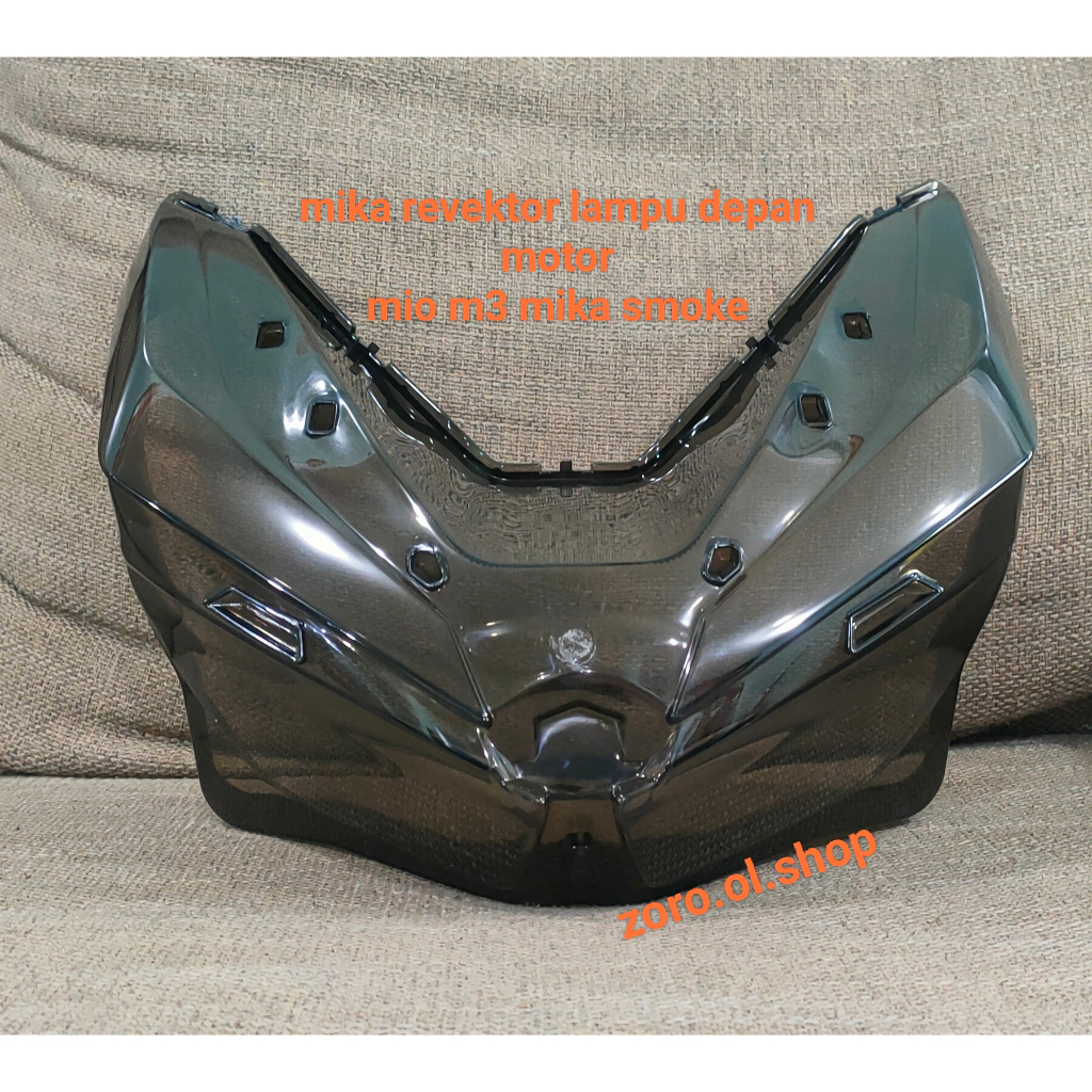 DISKON HARGA SPESIAL MIKA REVEKTOR LAMPU DEPAN MOTOR VARIO 125/150 NEW WARNA SMOKE MEREK ZORO