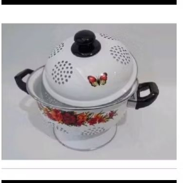 sangku nasi tutup enamel wakul nasi enamel model jadul