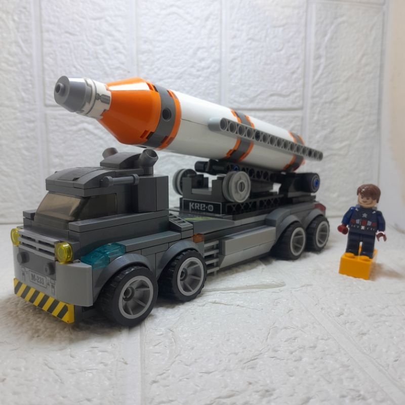 Lego brick kw mobil bom/lego kendaraan perang/lego second