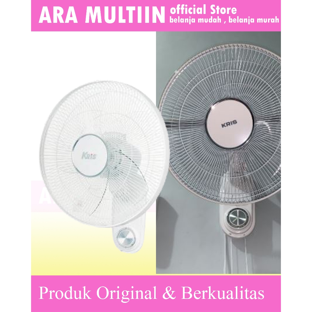 Kris 16 Inci Kipas Angin Dinding