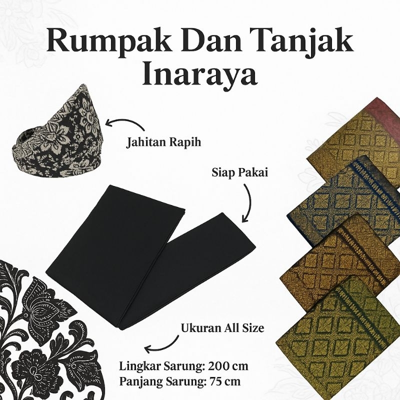 Tanjak dan Rumpak melayu DEWASA