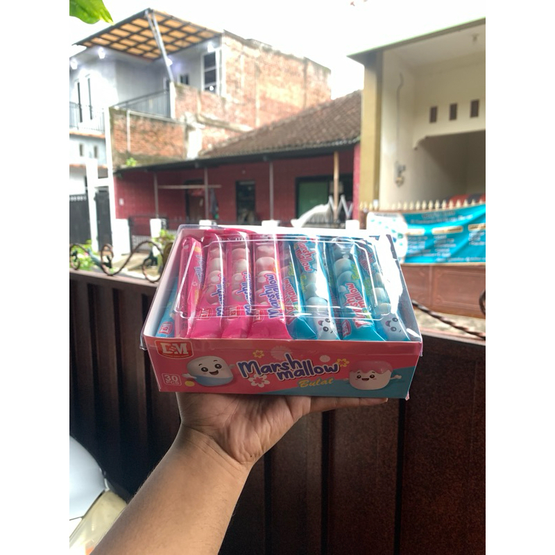 

Permen Marshmallow Bulat isi30pcs