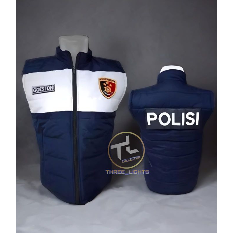 Rompi gelembung reskrim rompi polisi vest custom