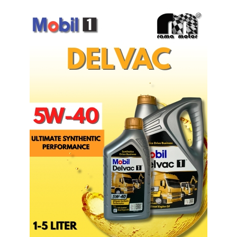 OLI MOBIL DELVAC 1 DIESEL-5W-40-1-5 LITER