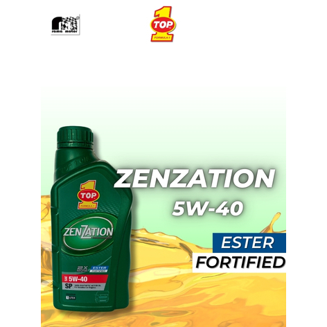 OLI MESIN MOBIL TOP 1 ZENZATION-5W-40-1 LITER