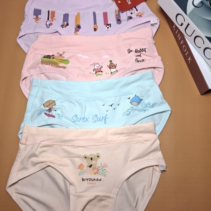 Sorex Kids - CD Celana Dalam Segitiga Anak Cewek Perempuan Celana dalam anak perempuan sorex