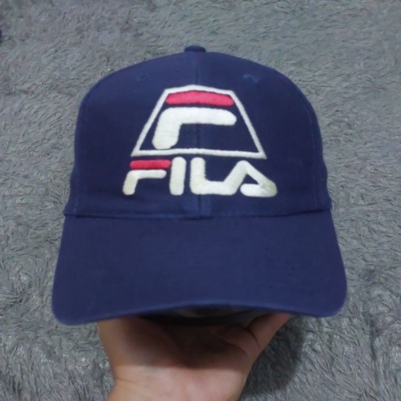 topi caps Fila Big logo 33 Grant hill vtg