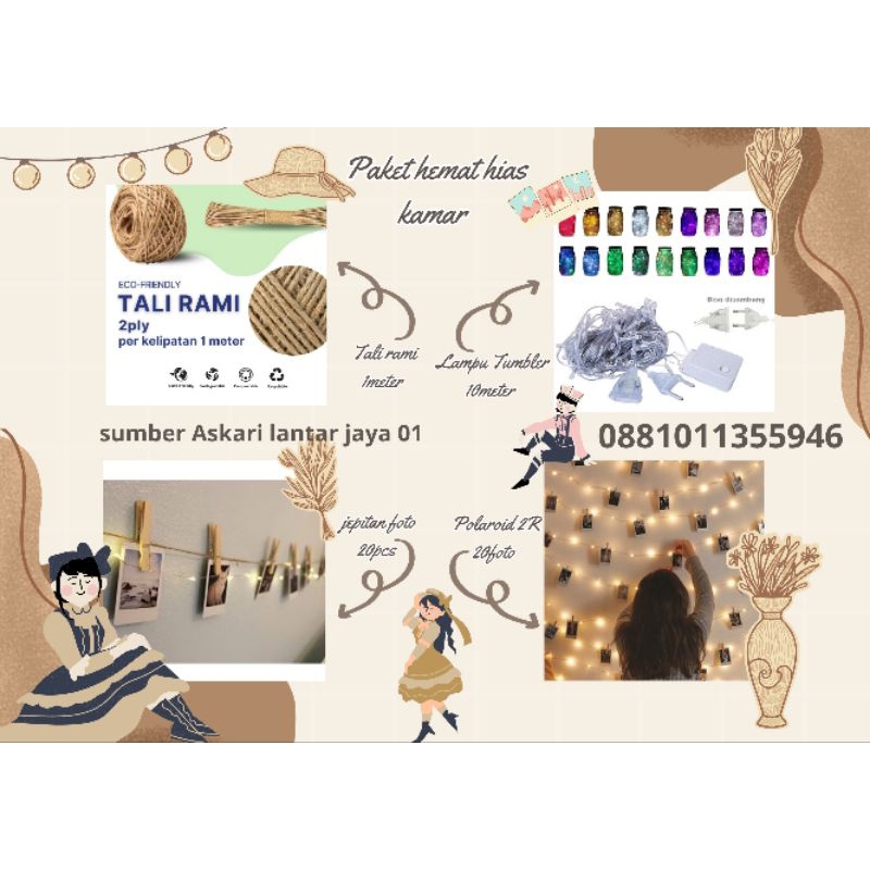 polaroid 25foto 5k, 50foto 10k, 75foto 15k,100foto 20k.