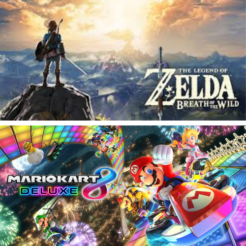 The Legend of Zelda: Breath of the Wild & Mario Kart 8 - Nintendo Switch (digital game) BUNDLE SATU 