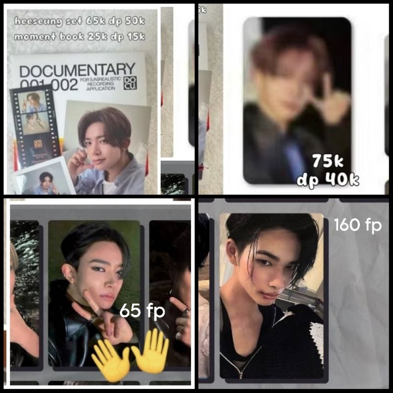 [BLM ONHAND] LUCKY DRAW LD PHOTOCARD PC YIZHIYU YZY R:U ROMANCE UNTOLD DAYDREAM DD POP-UP BOXING SHA