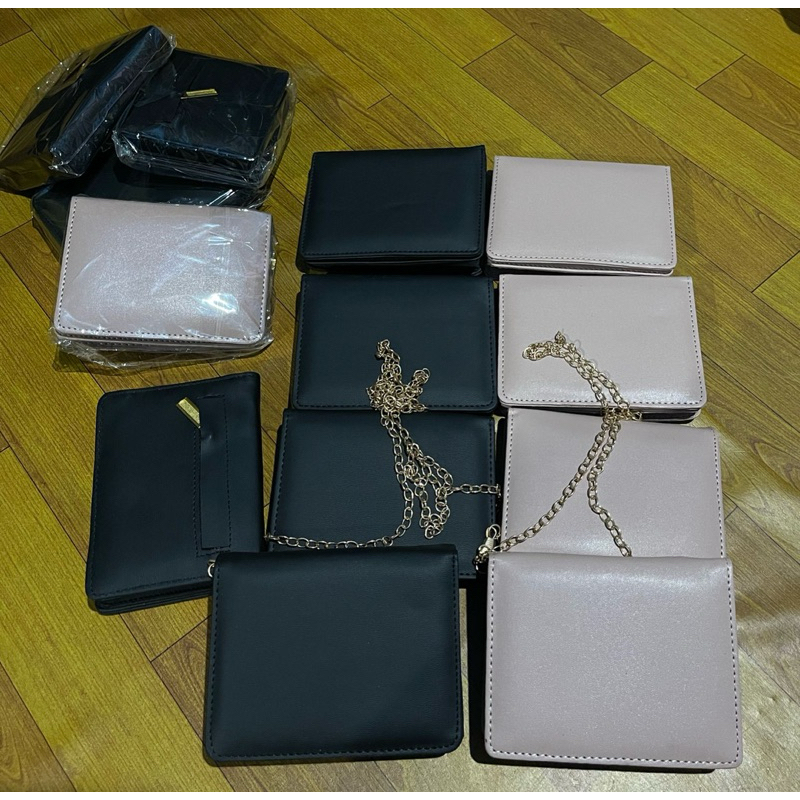 COD / Dompet Mini Sling Bag Mini Dompet Tali Rantai Dompet Kartu
