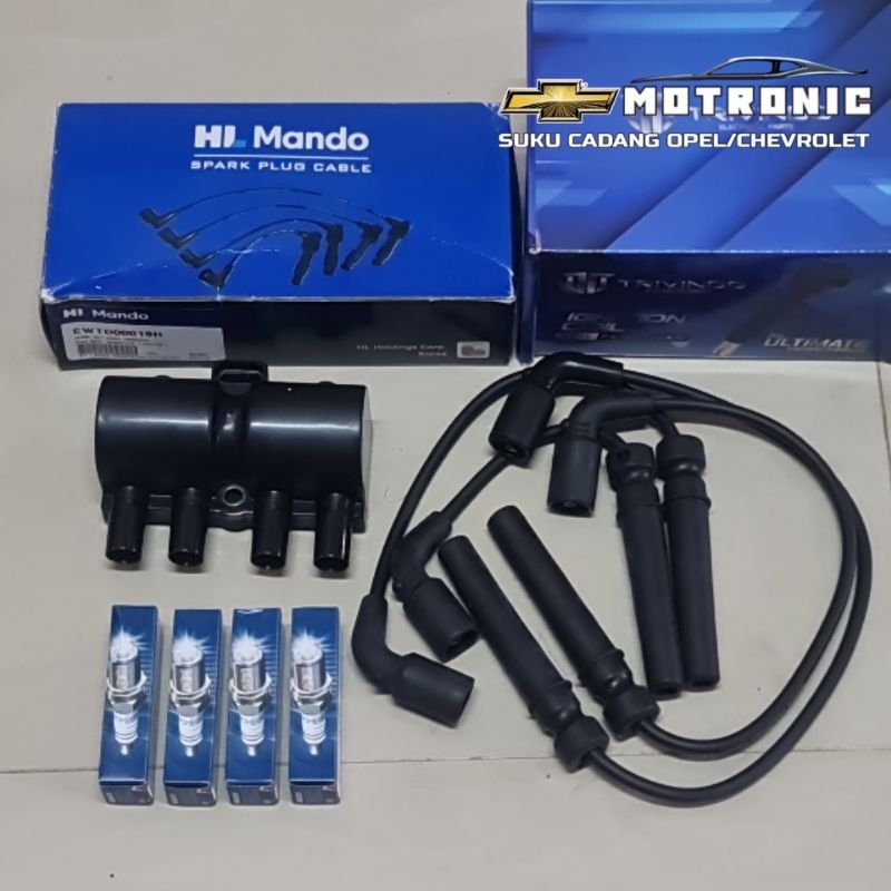 paket kabel busi coil koil Chevrolet lova kalos