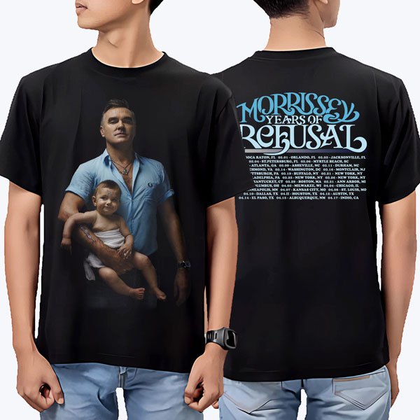 KAOS MORRISSEY | BAJU BAND BRITPOP ROCK UNISEX | TOUR