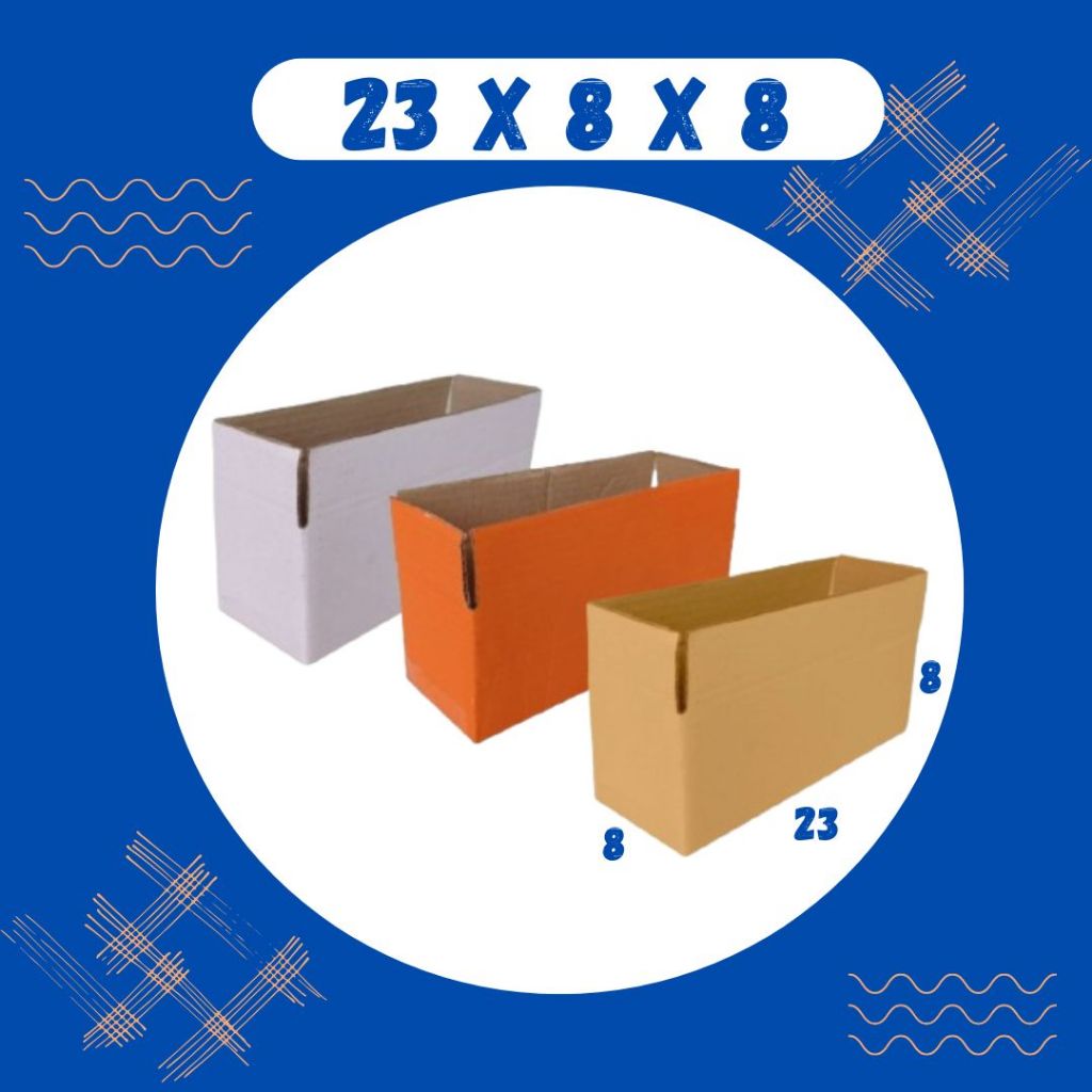 

Kardus 23x8x8 Box Packing A1 Karton Kotak Kemasan Olshop Dus Sparepart Souvenir