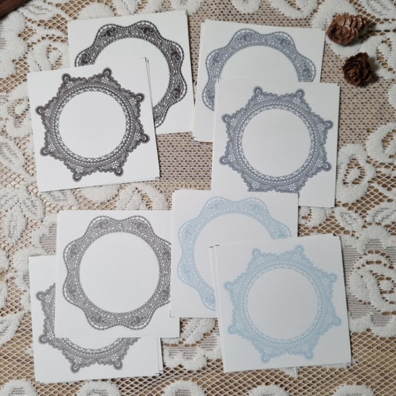 

Kertas Lucu Frame Doilies Paper