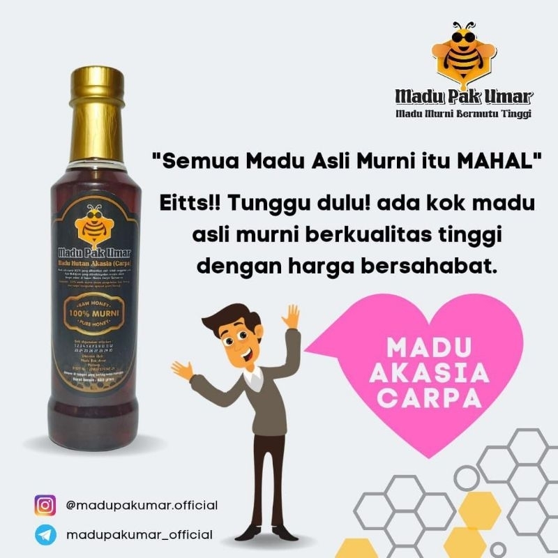 

Madu murni madu carpa berkualitas tinggi imun booster madu mentah tanpa diolah tanpa campuran full nextar