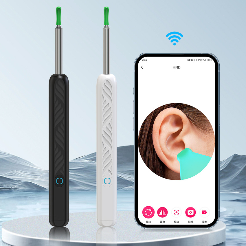 Korek Kuping Kamera Hd 1080P Led – Smart Pembersih Telinga Aman Untuk Dewasa & Bayi