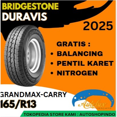 BAN MOBIL BRIDGESTONE DURAVIS 165 R13 2025