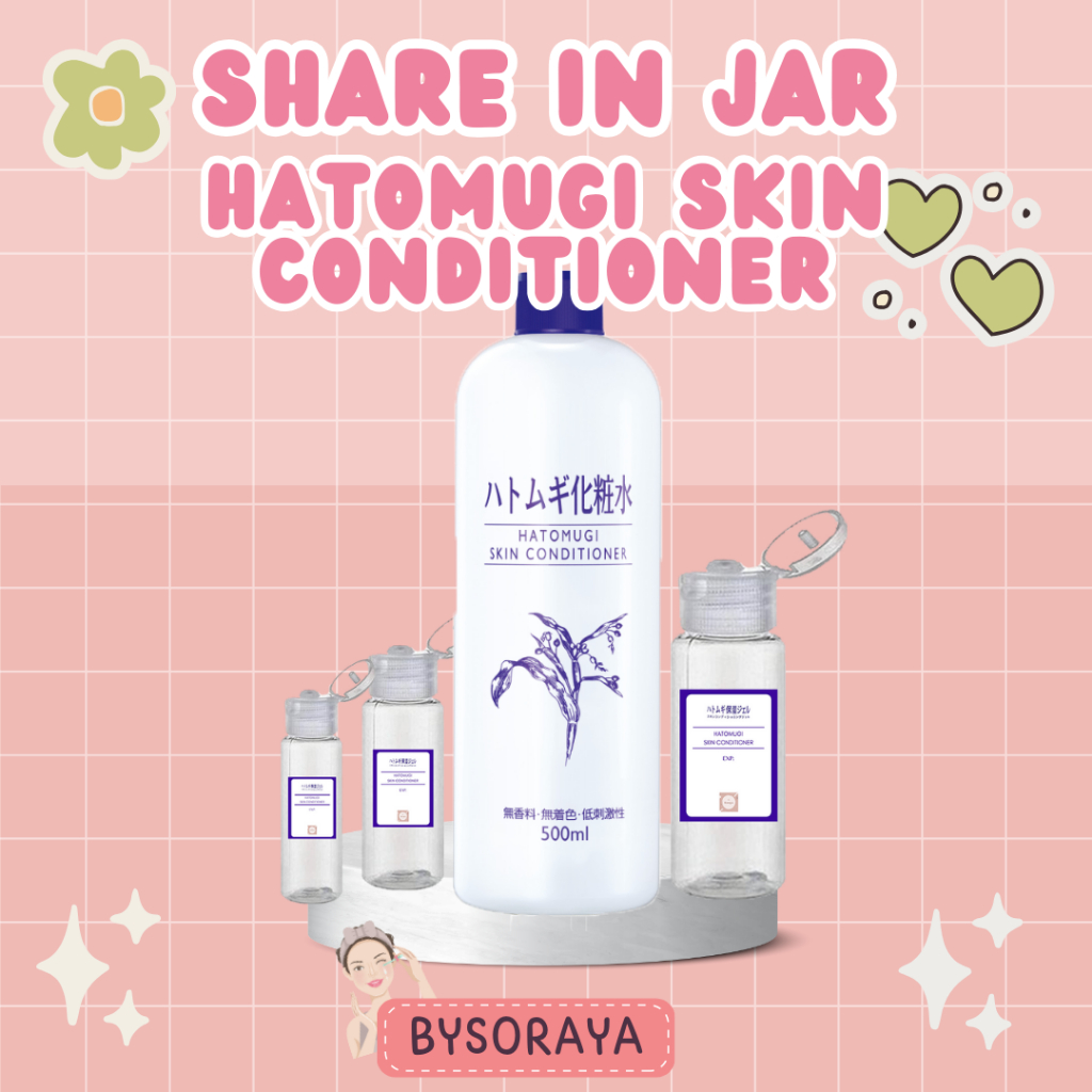 [SHARE IN JAR] HATOMUGI SKIN CONDITIONER ORIGINAL JEPANG