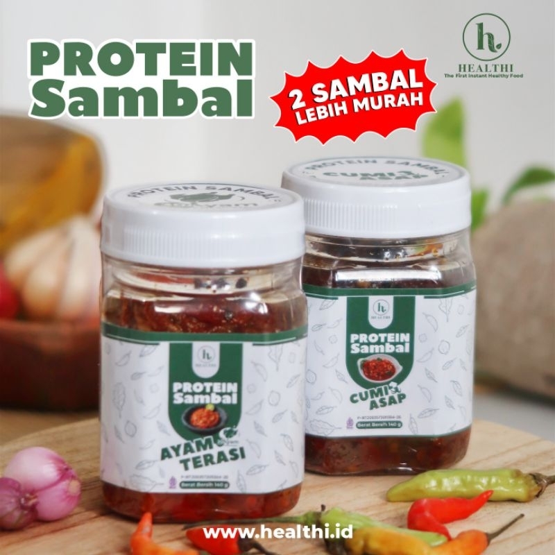 

PROTEIN SAMBAL by Healthi.id - Sambal Sehat Tinggi Protein