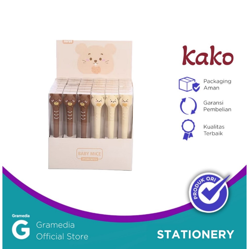 

Kako - Pulpen Bentuk Baby Mice