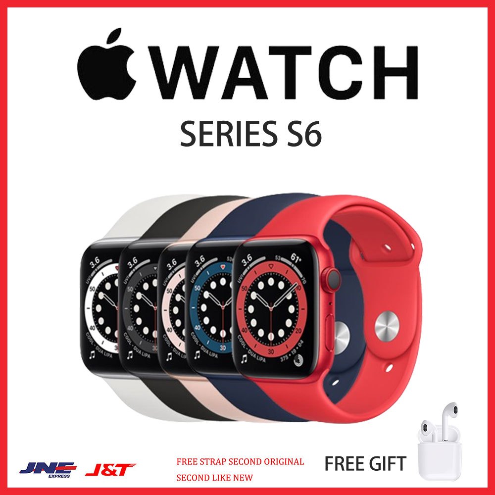 APPLE WATCH SERIES 6 40/44 SECOND ORI MULUS BERGARANSI