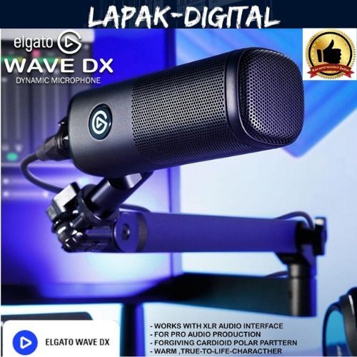 Elgato WAVE DX Dynamic XLR Gaming Microphone