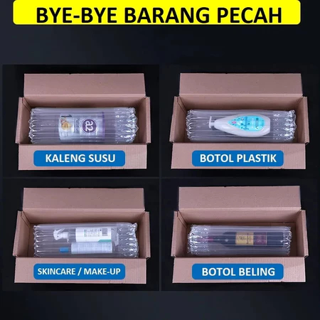 

Bubble Packing Tambahan Untuk Barang Pecah Belah Air Bag Cushion